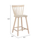 Tyce Counter Stool (Set of 2) in Natural