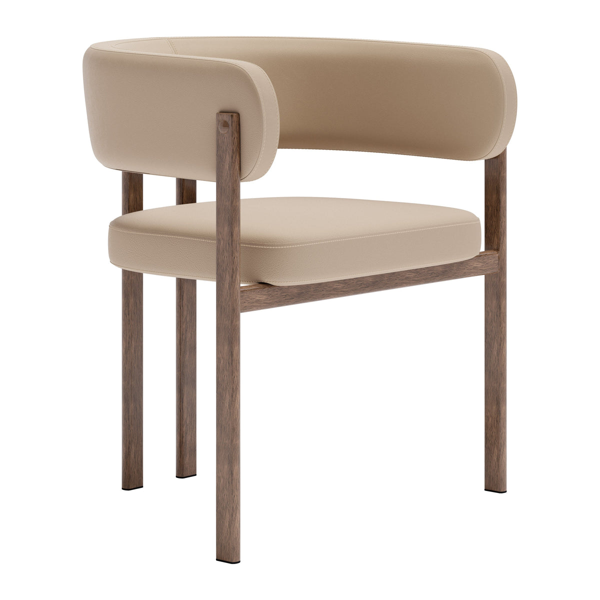 Ruge Beige Dining Chair (Set of 2)