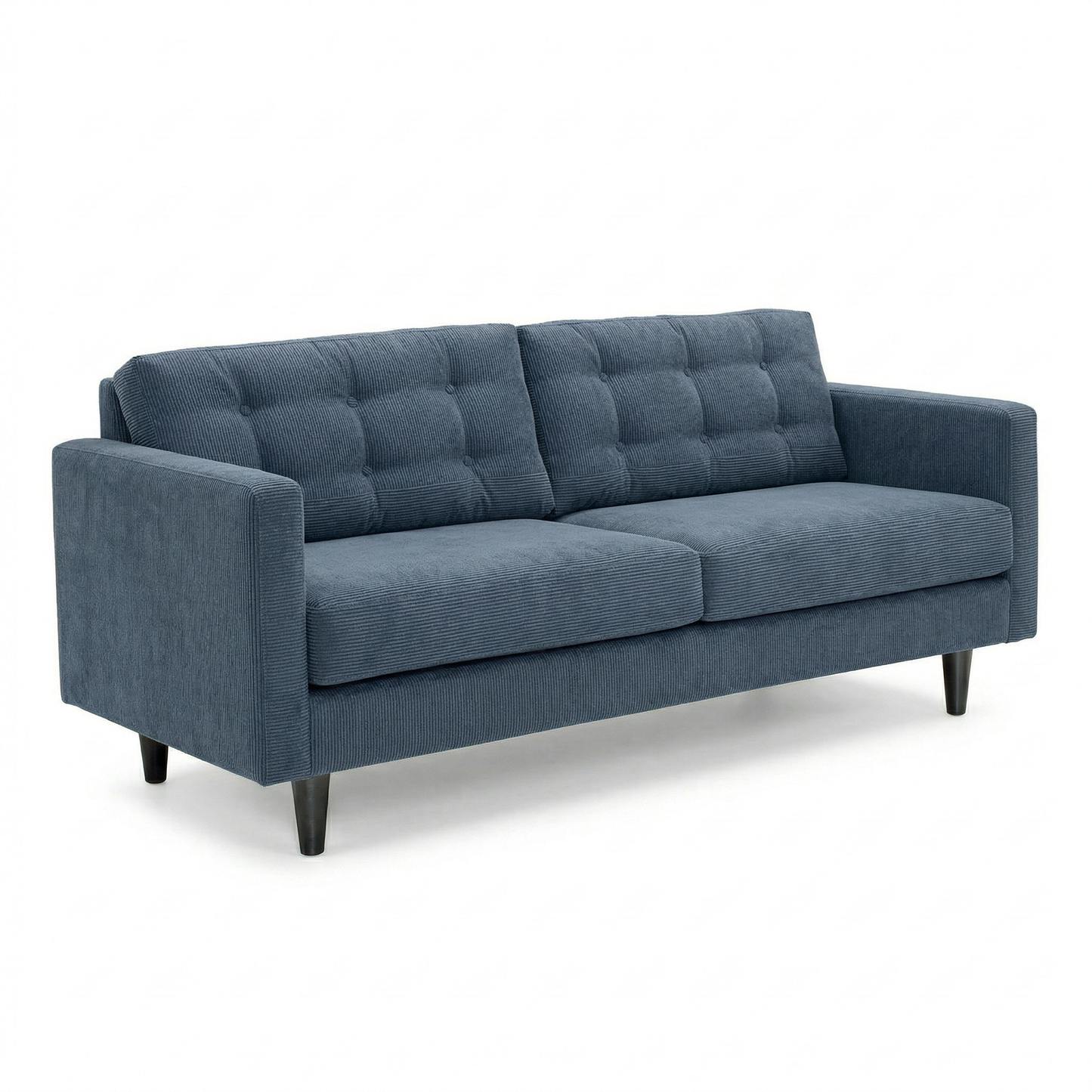 Talmadge Velvet Sofa – 92" Classic American Sofa - Leslie Peacock - Fabric (7)