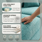 Irlanda Classic Sofa – 92" Rolled-Arm Made-in-USA Sofa - Hepburn Emerald - Fabric (12)