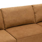 Modern Modular Low Profile Corner Sofa Sectional 116'