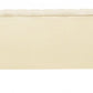 90" Ivory Velvet Sofa And Toss Pillows With Gold Legs - Elegant back view of plush velvet upholstery.