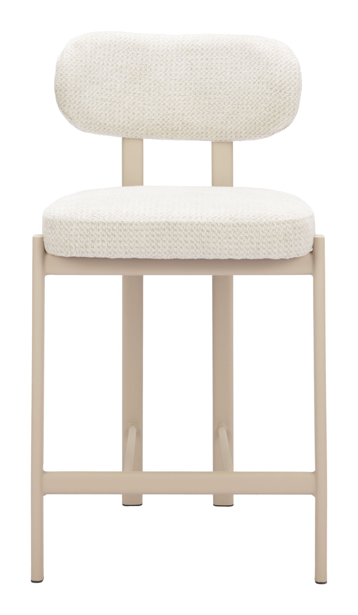Aurea Light Gray Counter Stool (Set of 2)