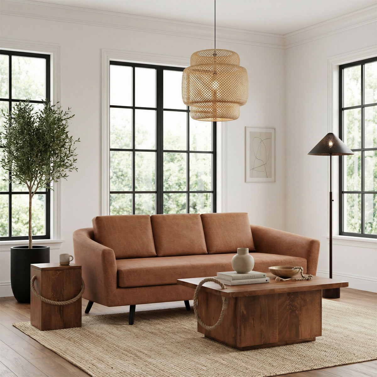 Cardo Bronze Floor Lamp