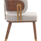 Brew Beige & Walnut Dining Chair