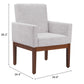 Senzil Dining Chair in Ivory