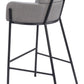 Bremor Barstool in Slate Gray