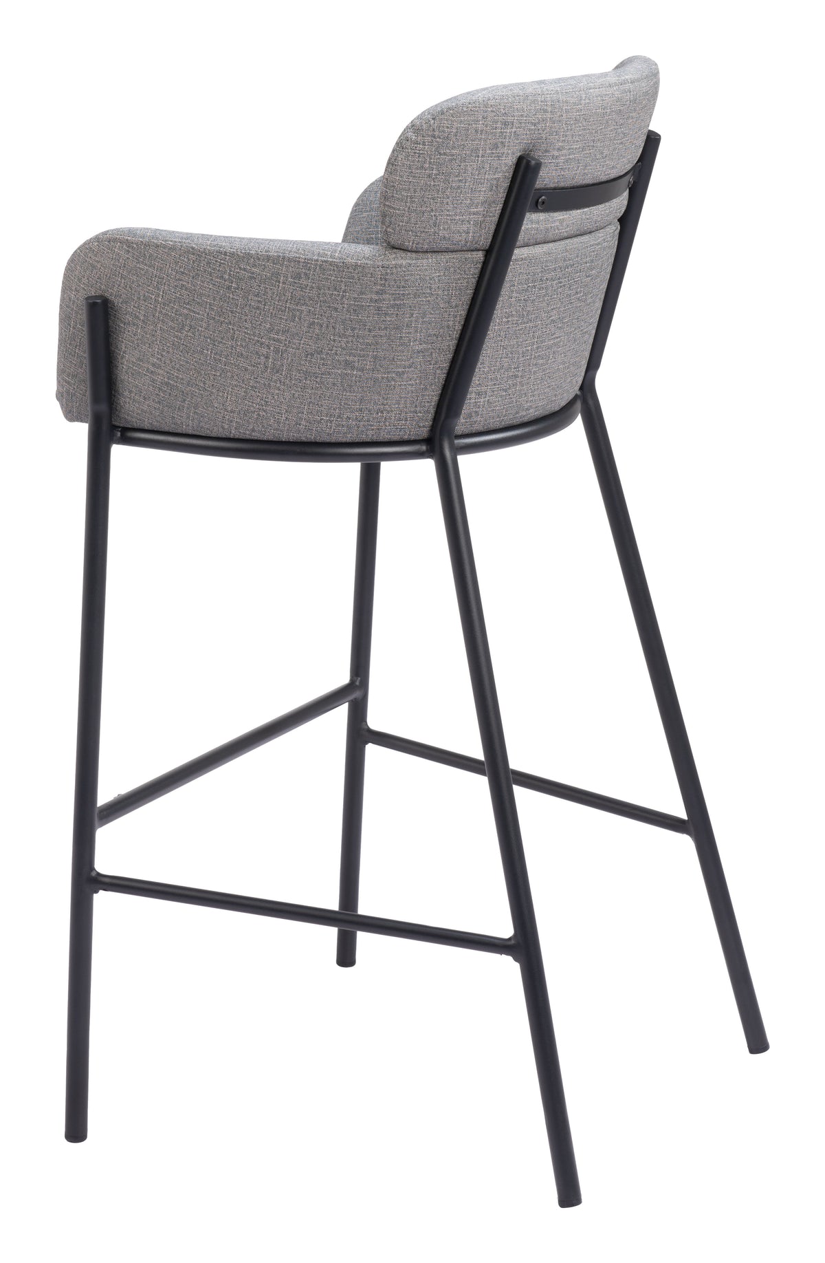 Bremor Barstool in Slate Gray