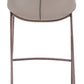 Magnus Barstool (Set of 2) in Brown & Walnut