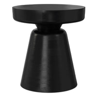 Robbie Black Wood Accent Table – 16