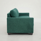 Damon American-Made Sofa – 92" Custom-Fabric Sofa - Velvet Antique Kelly Green - Velvet (9)