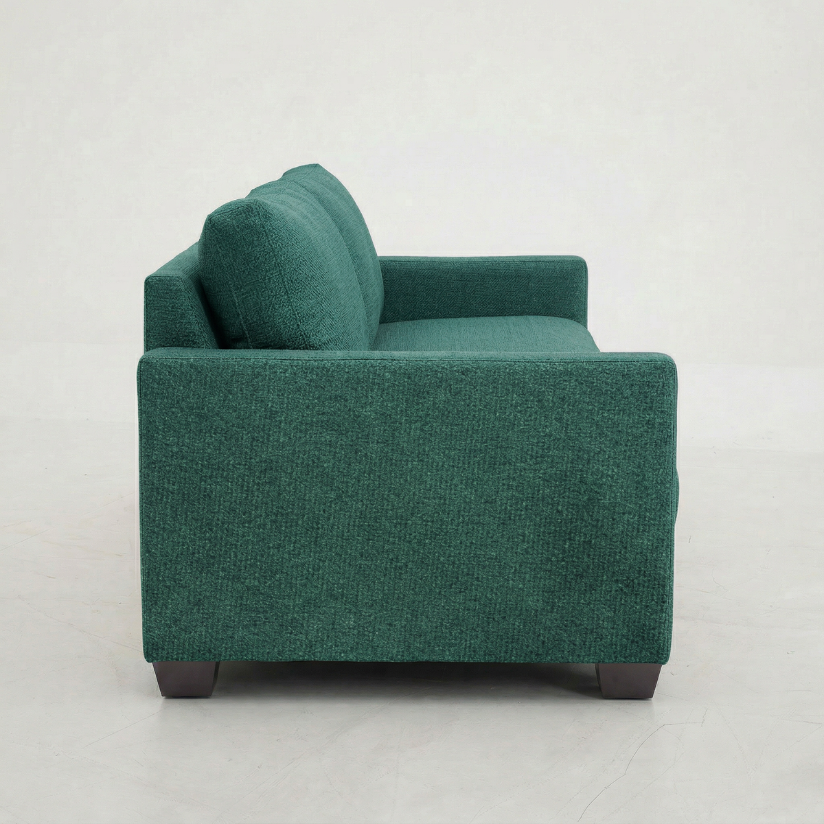 Damon American-Made Sofa – 92" Custom-Fabric Sofa - Velvet Antique Kelly Green - Velvet (9)