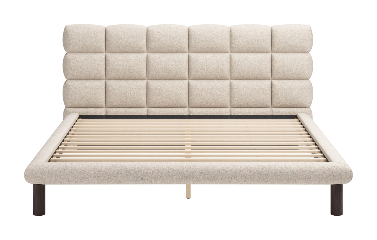 Placid Beige King Bed