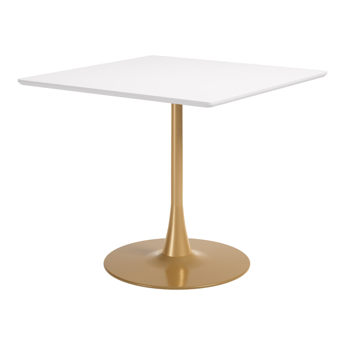 Epas White & Gold Dining Table