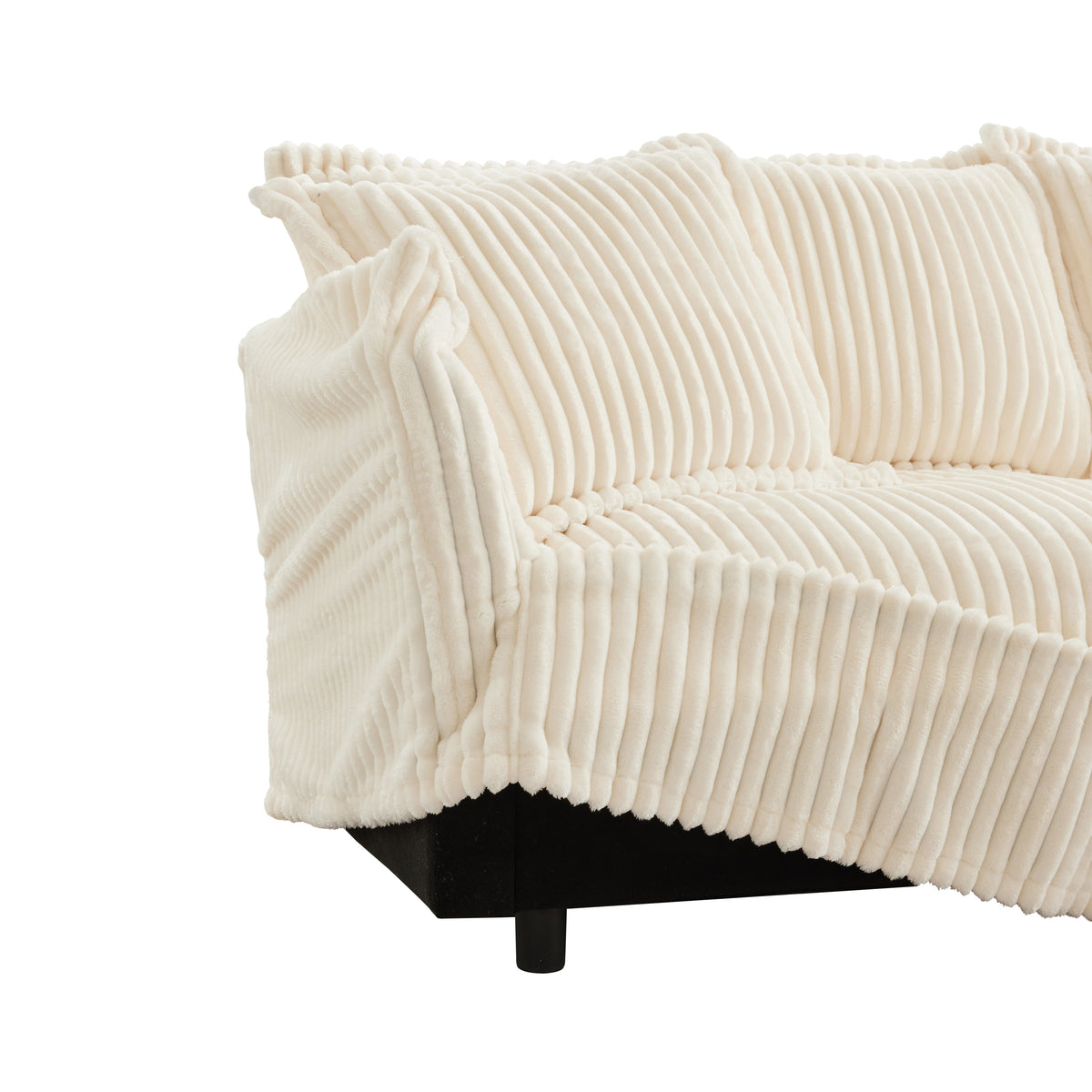 Sabel Slipcovered Long Sofa