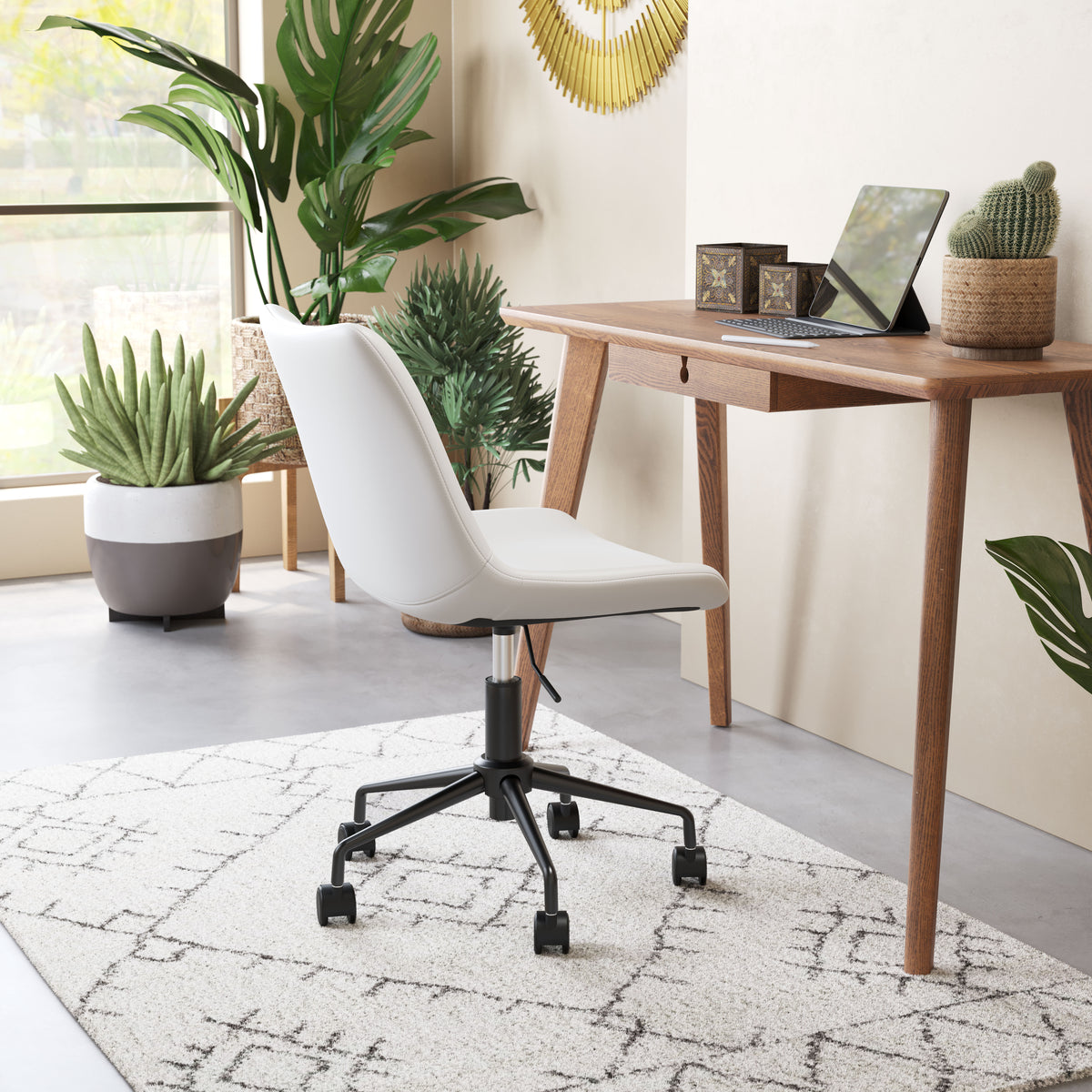 Byron Office Chair in White