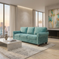 Augusta Sofa – Made in USA, Custom Fabric Options, 83" Classic Design - Hepburn HRP Emerald - Fabric (1)
