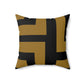 Spun Polyester Square Designer Accent Pillow - Revel Sofa 