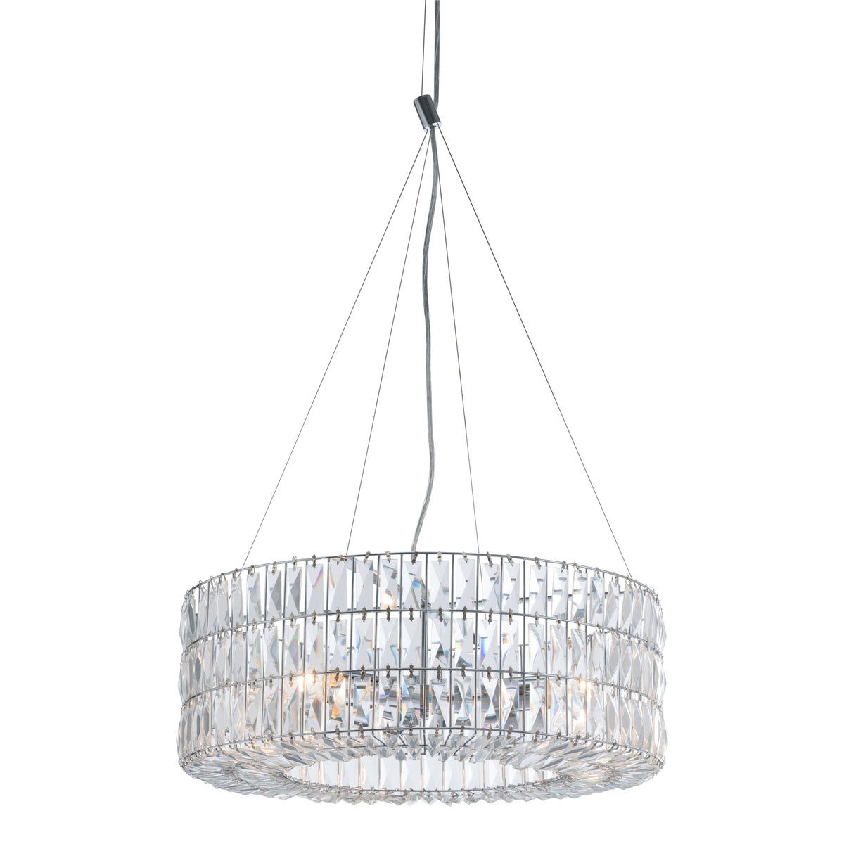 Jena Chrome Ceiling Lamp