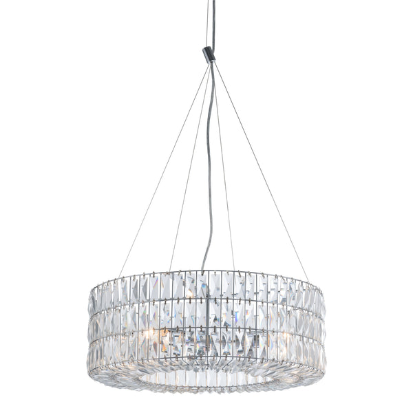 Jena Chrome Ceiling Lamp