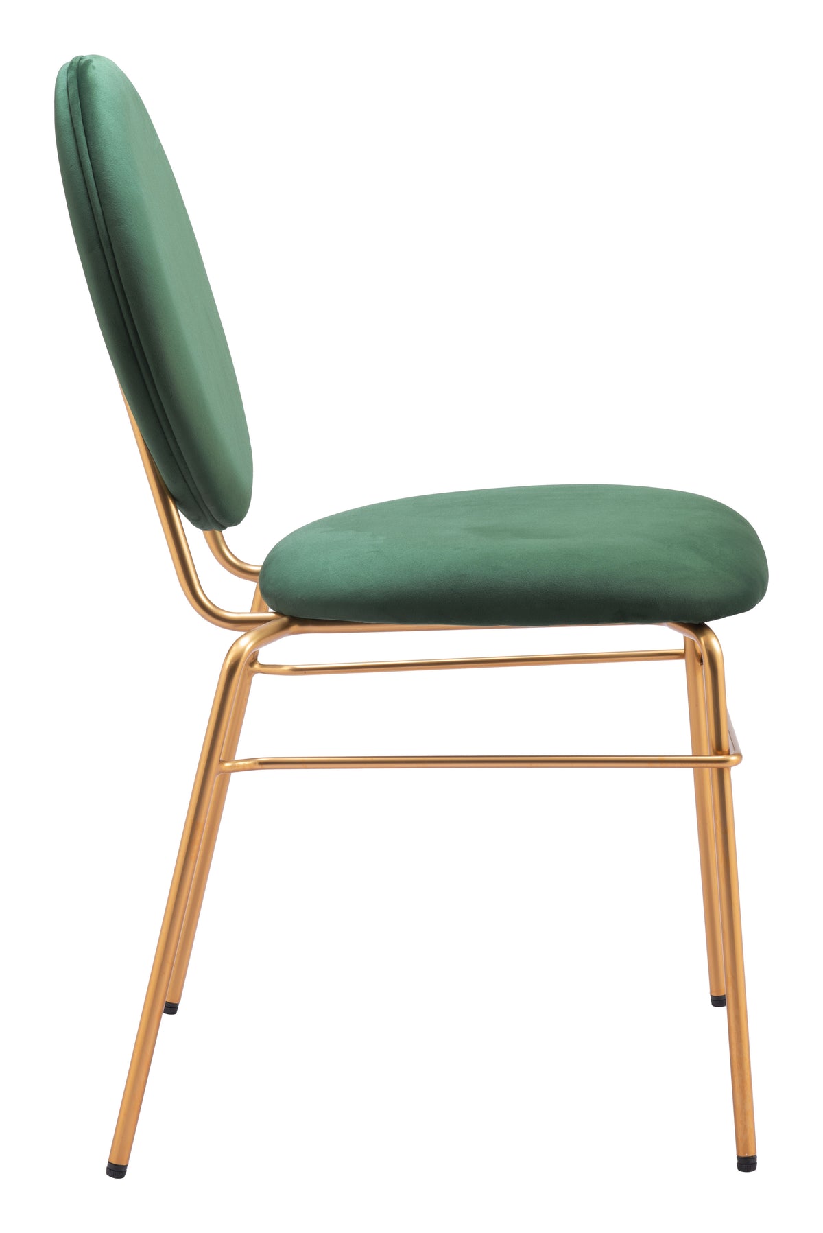 Odessa Green & Gold Dining Chair (Set of 2)