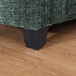 Sorrel Curved Modular Sectional Sofa – Chenille, 4 Colors - Green (6)