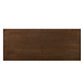 95-Inch Modern Walnut Dining Table - spacious surface, bold design, perfect for gatherings, showcasing a large dining table.
