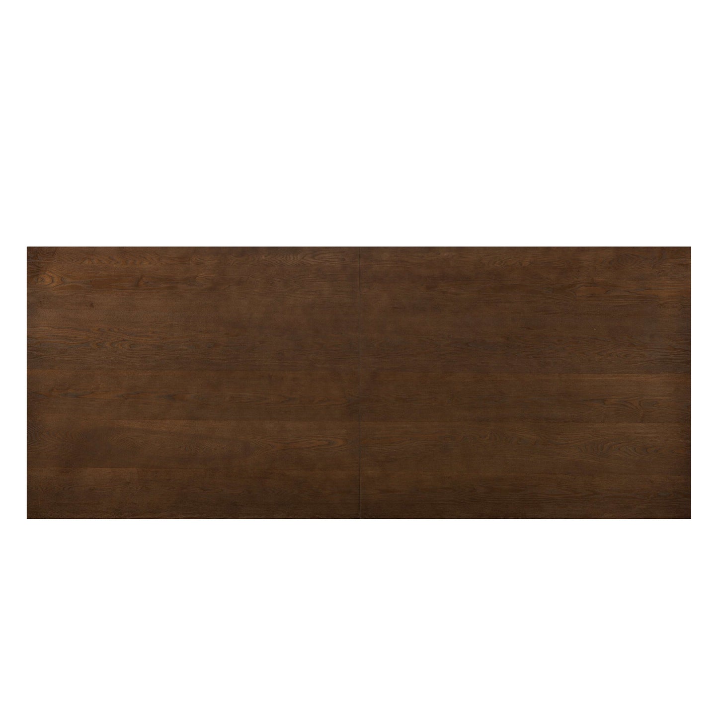 95-Inch Modern Walnut Dining Table - spacious surface, bold design, perfect for gatherings, showcasing a large dining table.