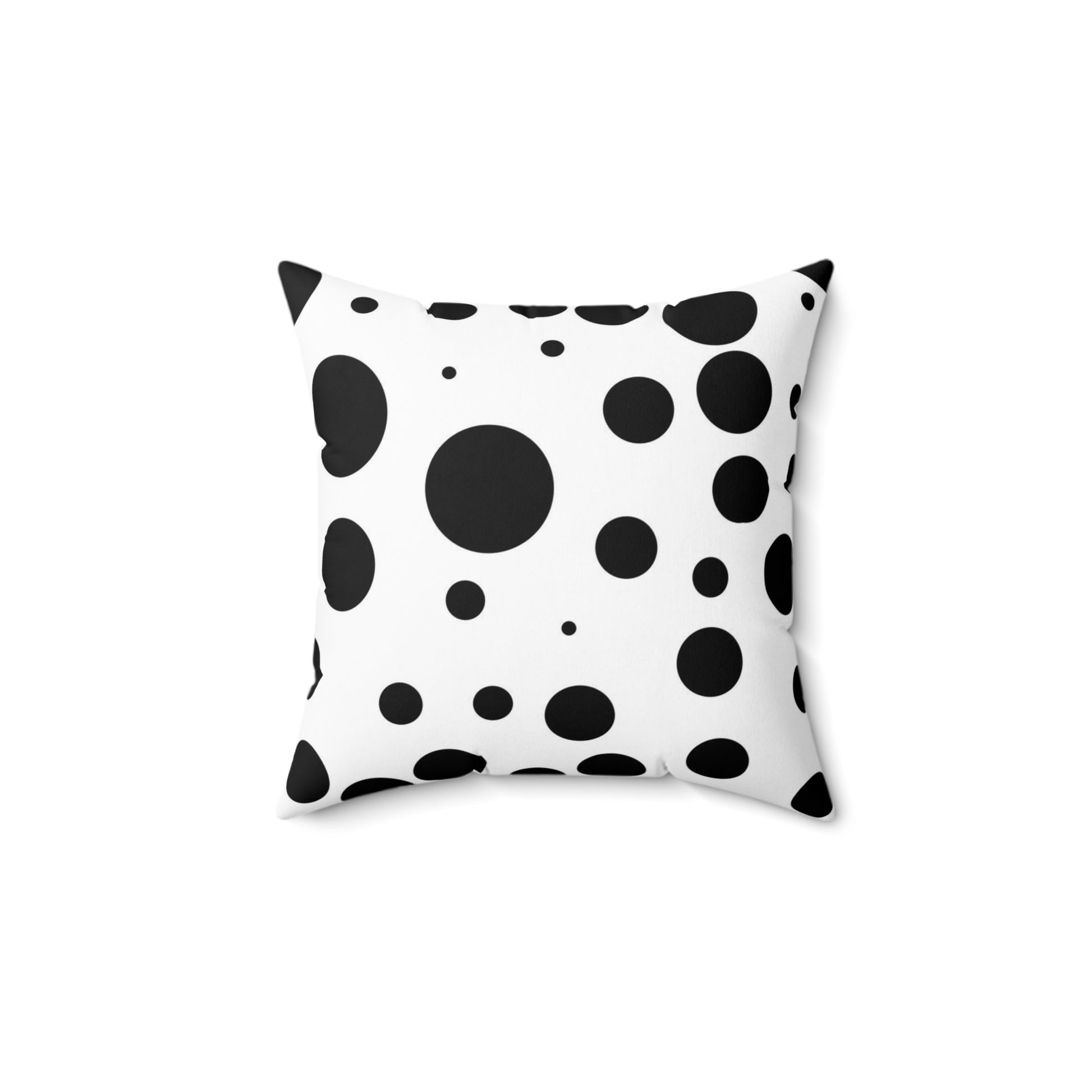 Spun Polyester Designer Square Pillow (Spots) - Revel Sofa 