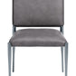 Freesia Charcoal Gray Dining Chair (Set of 2)
