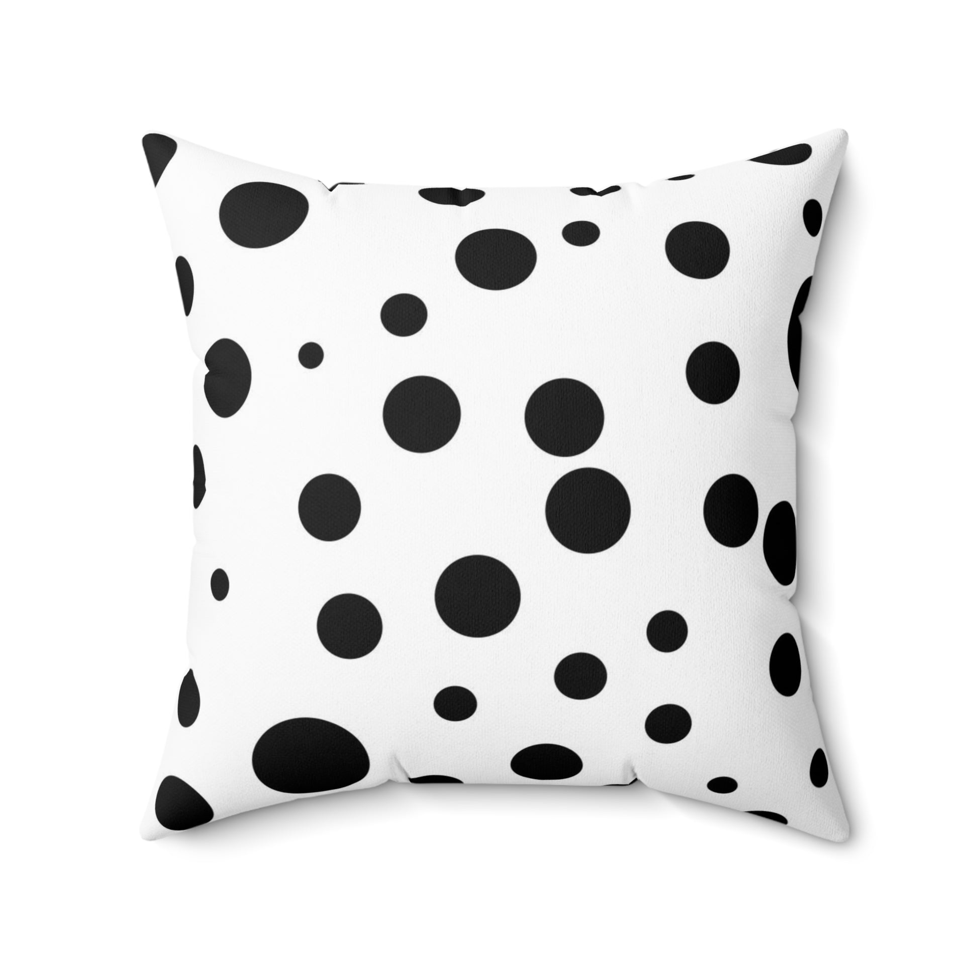 Spun Polyester Designer Square Pillow (Spots) - Revel Sofa 