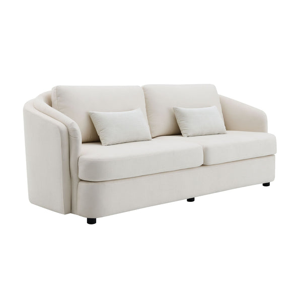 Mariko Beige Linen Sofa – 84
