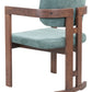 Poly Moss Gray & Walnut Dining Chair