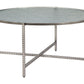 Vetro Silver Coffee Table