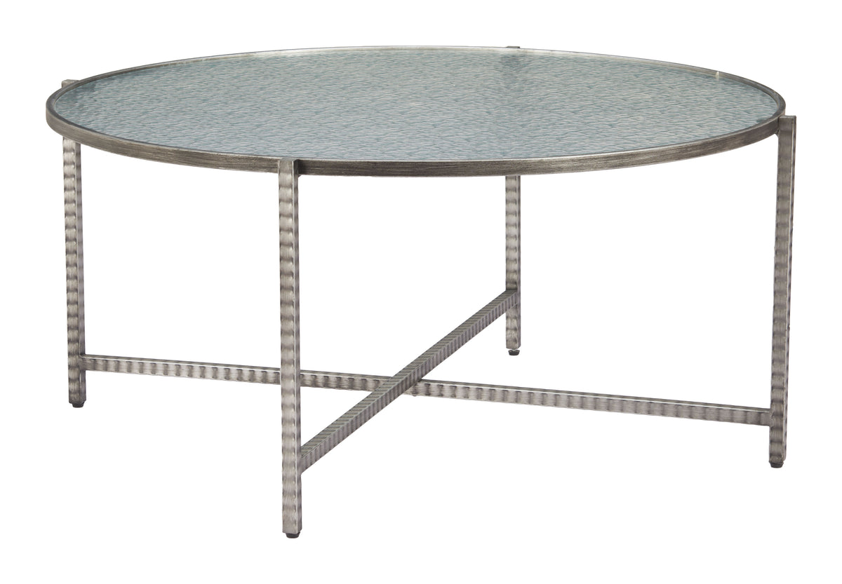 Vetro Silver Coffee Table