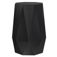 Kurt Black Acacia Wood Accent Table – 15