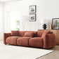 Modern Deep Seated Plush Cushion Sofa 102' (2 Colors)