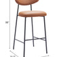 Rorun Brown Barstool (Set of 2)
