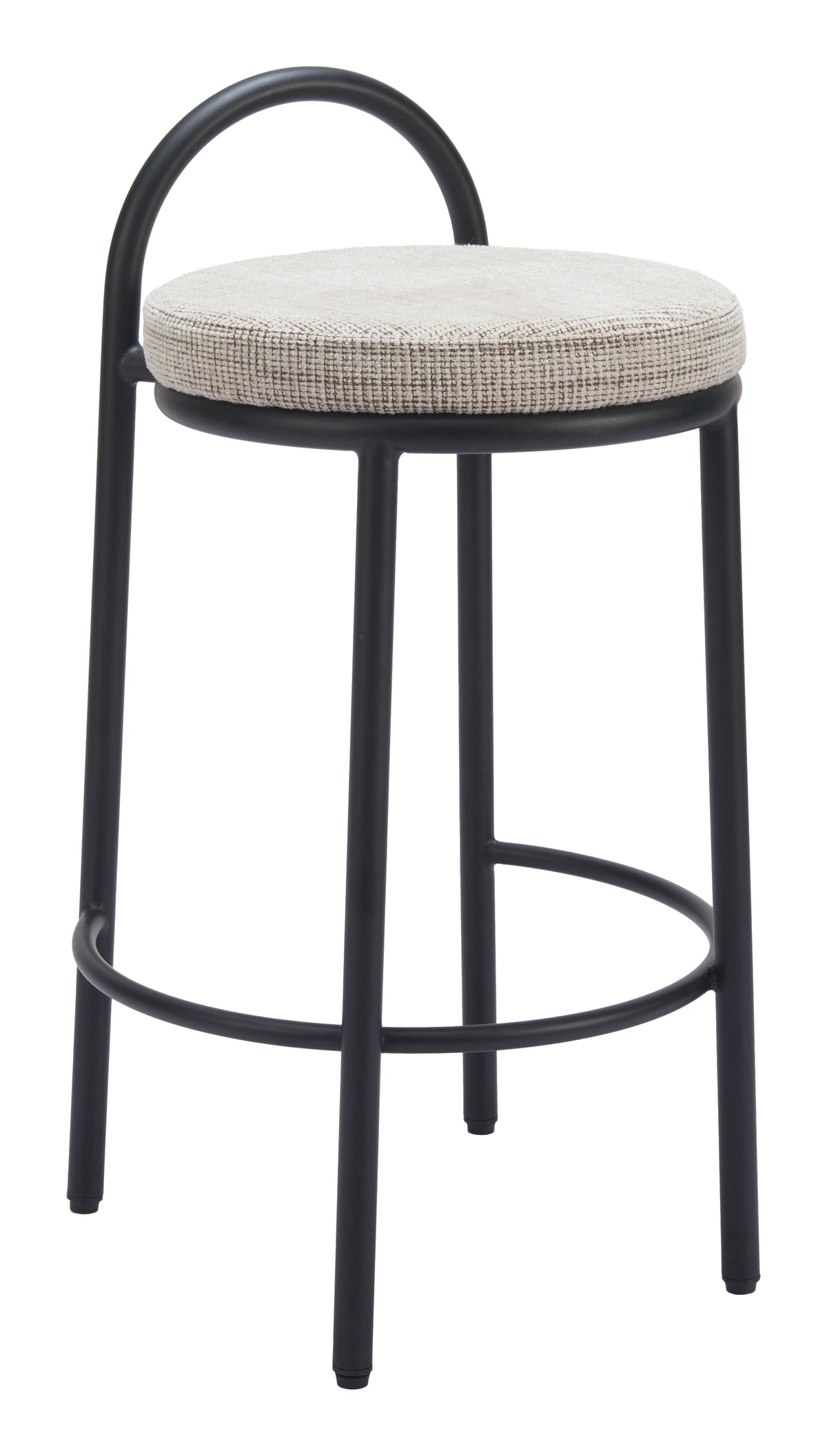 Sisal Beige Tweed Counter Stool (Set of 2)