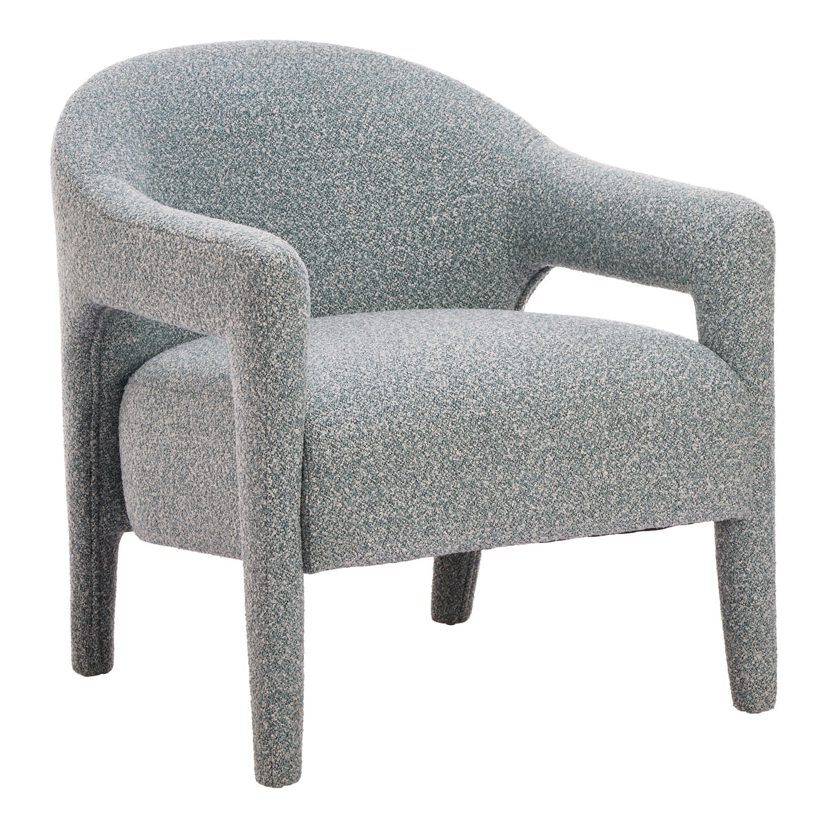 Eluma Dusty Teal Accent Chair