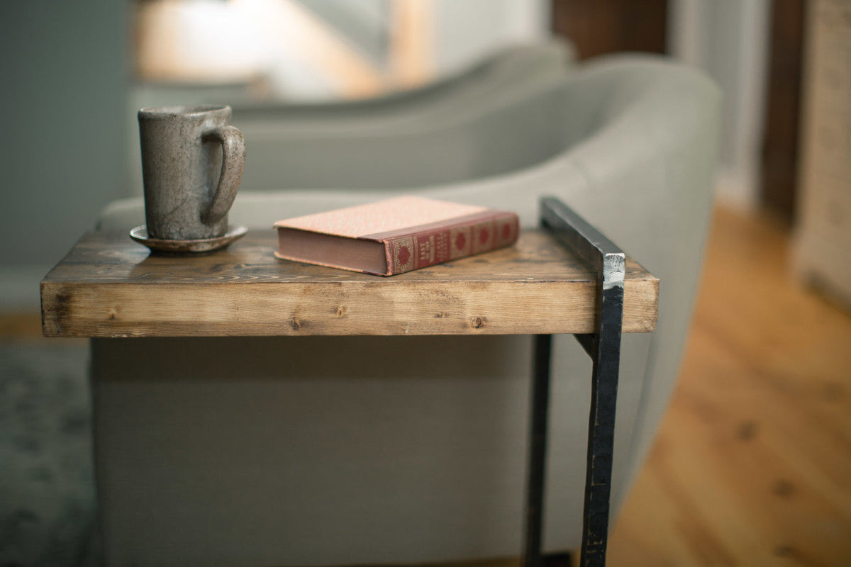 Meridian Hand-Forged Iron C Table – view 9