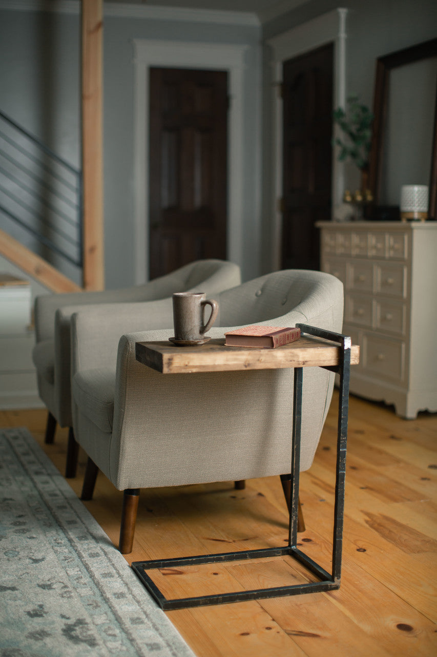 Meridian Hand-Forged Iron C Table – view 4