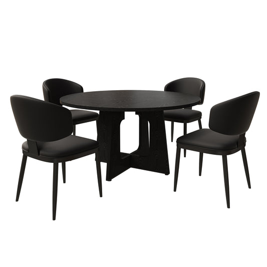 Kaia Round Dining Set
