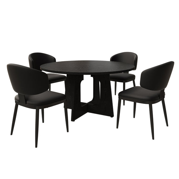 Kaia Round Dining Set