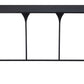 Loriet Black Console Table