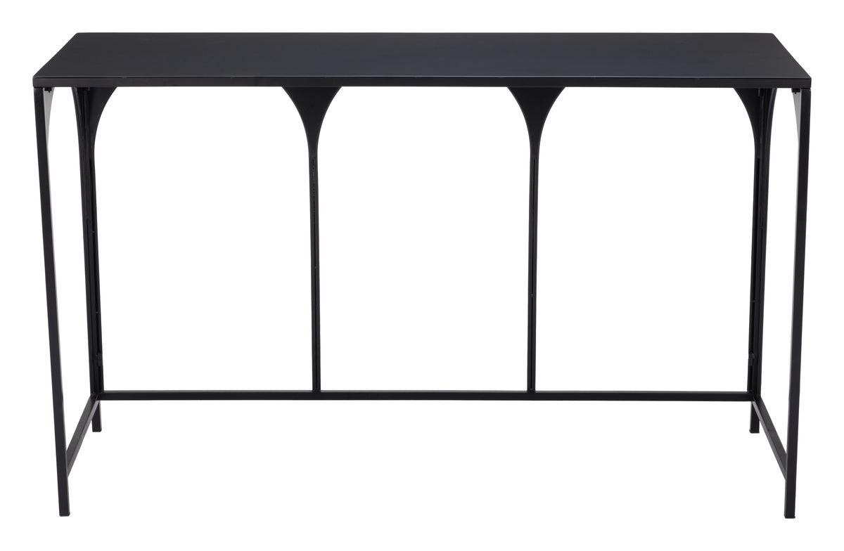 Loriet Black Console Table