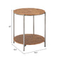 Adna Brown Side Table