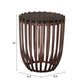 Kafig Bronze Side Table