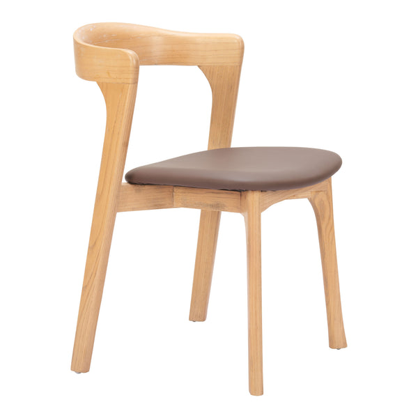 Pioro Brown & Natural Dining Chair (Set of 2)