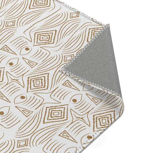 Rectangular Area Designer Rug (Tribal) - Revel Sofa